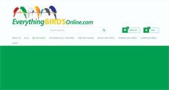 Desktop Screenshot of everythingbirdsonline.com